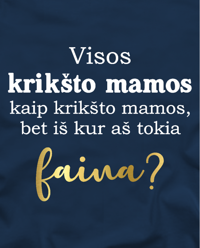 faina krikštamotė